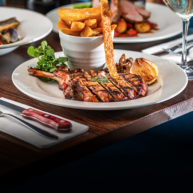 A La Carte menu at The Arkle Manor