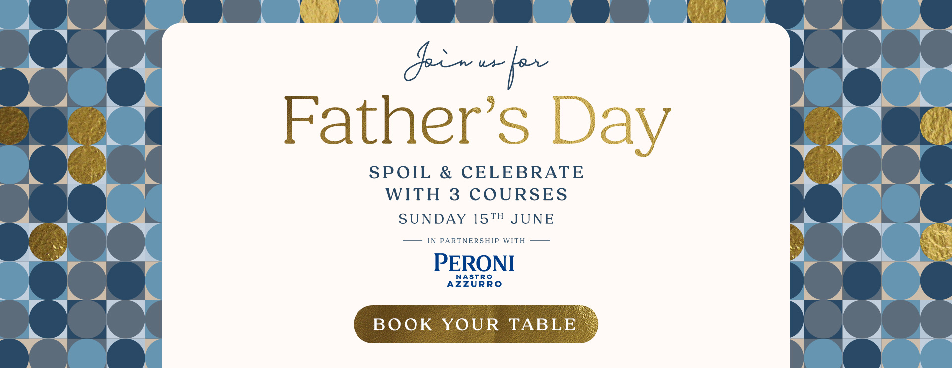 Father’s Day menu Betchworth