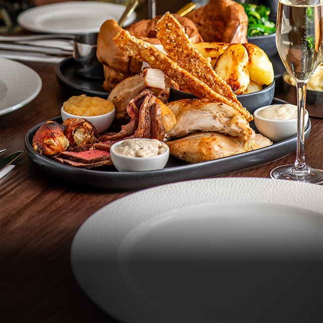 Sunday menu at The Arkle Manor